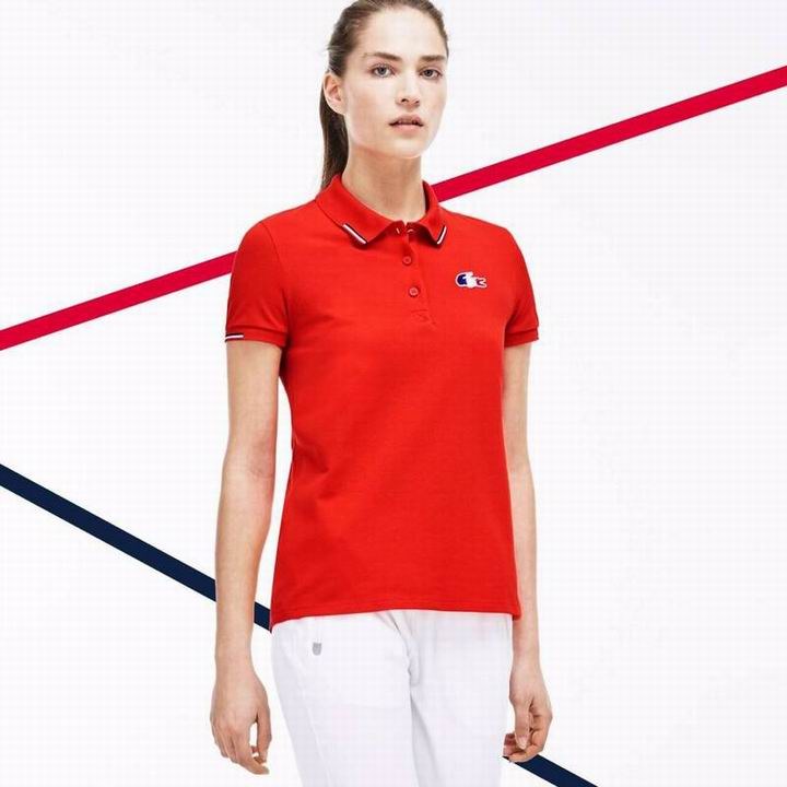 Lacoste short lapel T woman S-2XL-079